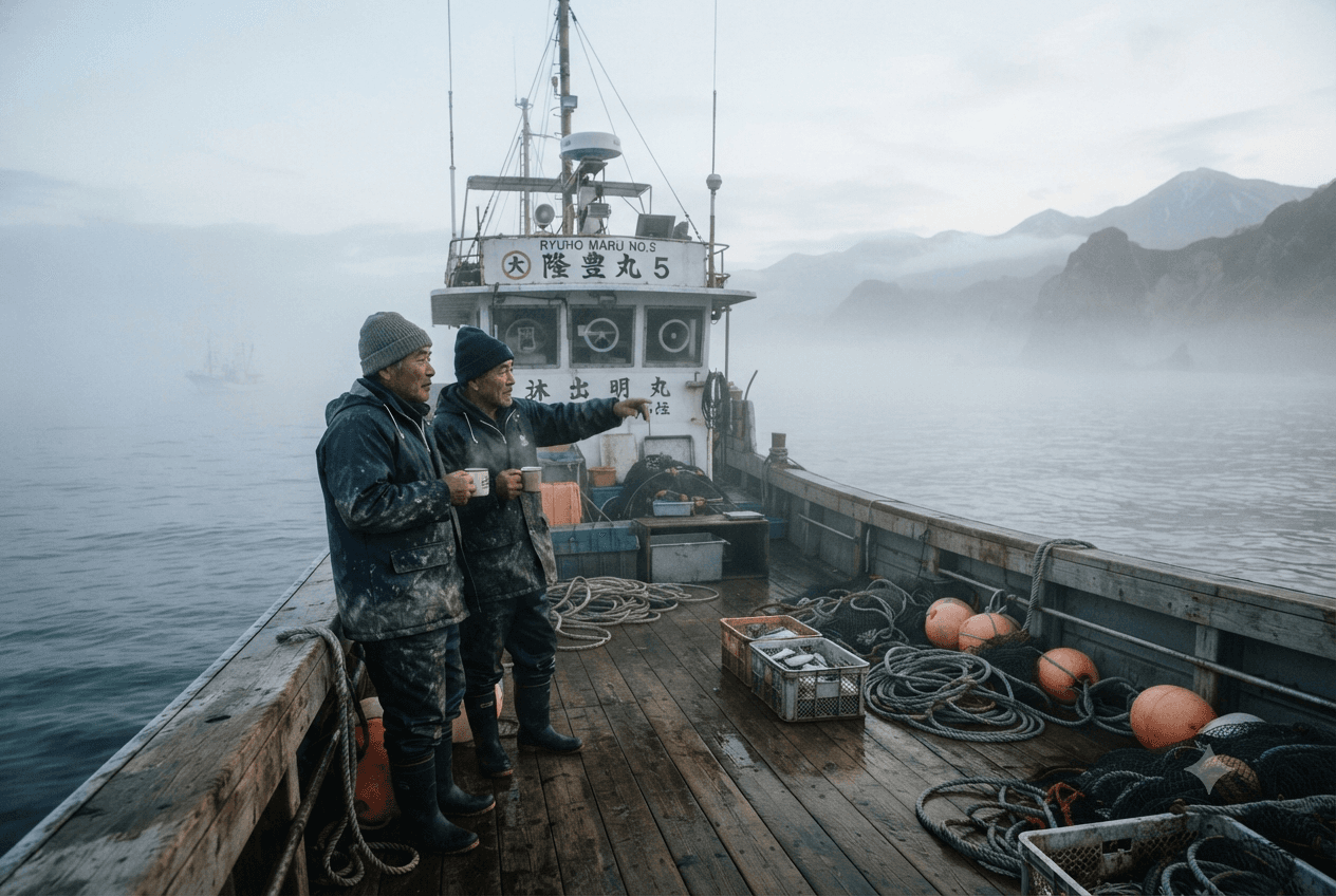 Collision Near Hokkaido: One Person Reported Missing Following Accident Between Two Commercial Fishing Vessels Collision Near Hokkaido: One Person Reported Missing Following Accident Between Two Commercial Fishing Vessels
