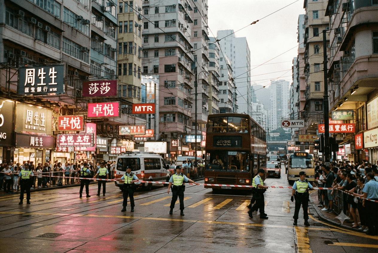 Tsim Sha Tsui Road Fatality: Elderly Pedestrian Struck Down By Double-Decker Transit Bus Tsim Sha Tsui Road Fatality: Elderly Pedestrian Struck Down By Double-Decker Transit Bus