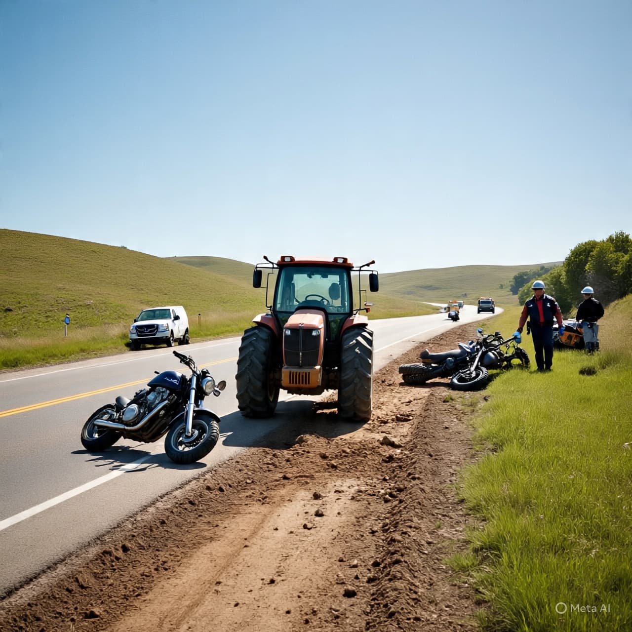 Where Country Roads Converge, A Sudden Fracture in the Rhythm of Motion Where Country Roads Converge, A Sudden Fracture in the Rhythm of Motion
