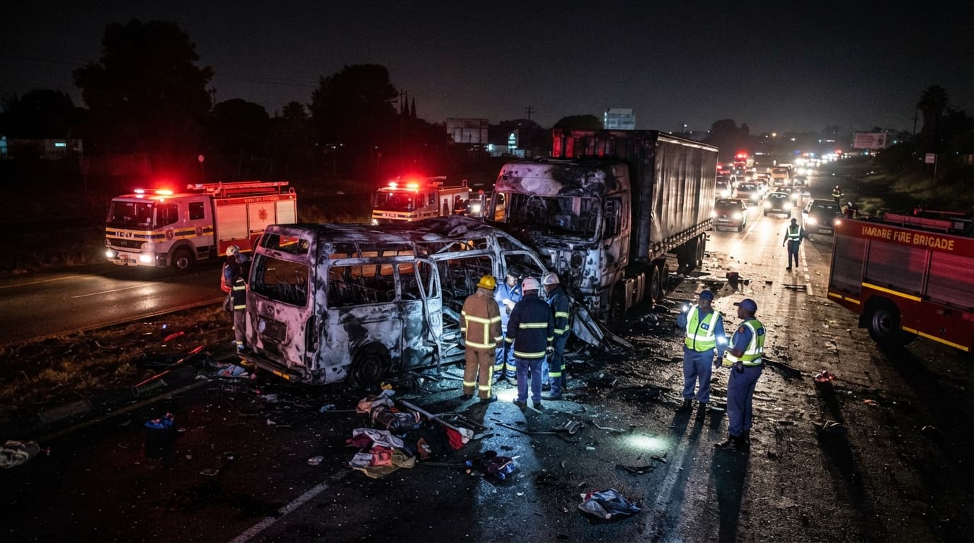 Road Safety Crisis: Twenty-Five Dead as Commuter Omnibus and Haulage Truck Collide Road Safety Crisis: Twenty-Five Dead as Commuter Omnibus and Haulage Truck Collide