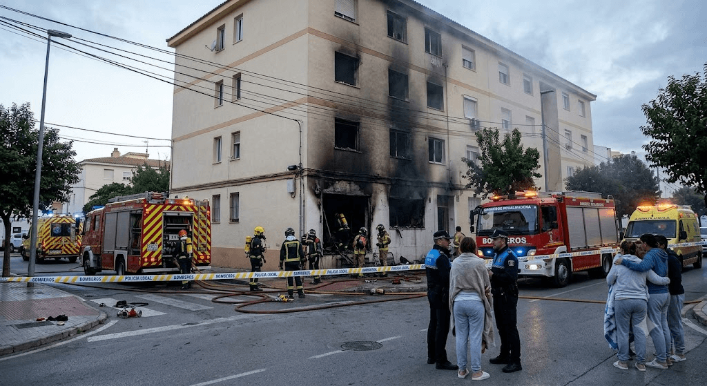 Nightmare Blaze Claims Young Lives: 2 Children Dead in Benalmadena After Ground-Floor Apartment Catches Fire Nightmare Blaze Claims Young Lives: 2 Children Dead in Benalmadena After Ground-Floor Apartment Catches Fire
