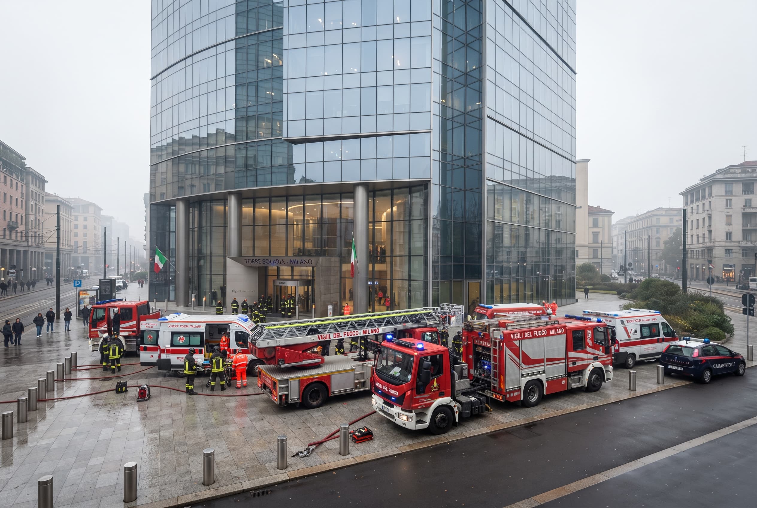 Industrial Accident in Milan: Technician Killed in Elevator Shaft Fall at Commercial Building Industrial Accident in Milan: Technician Killed in Elevator Shaft Fall at Commercial Building