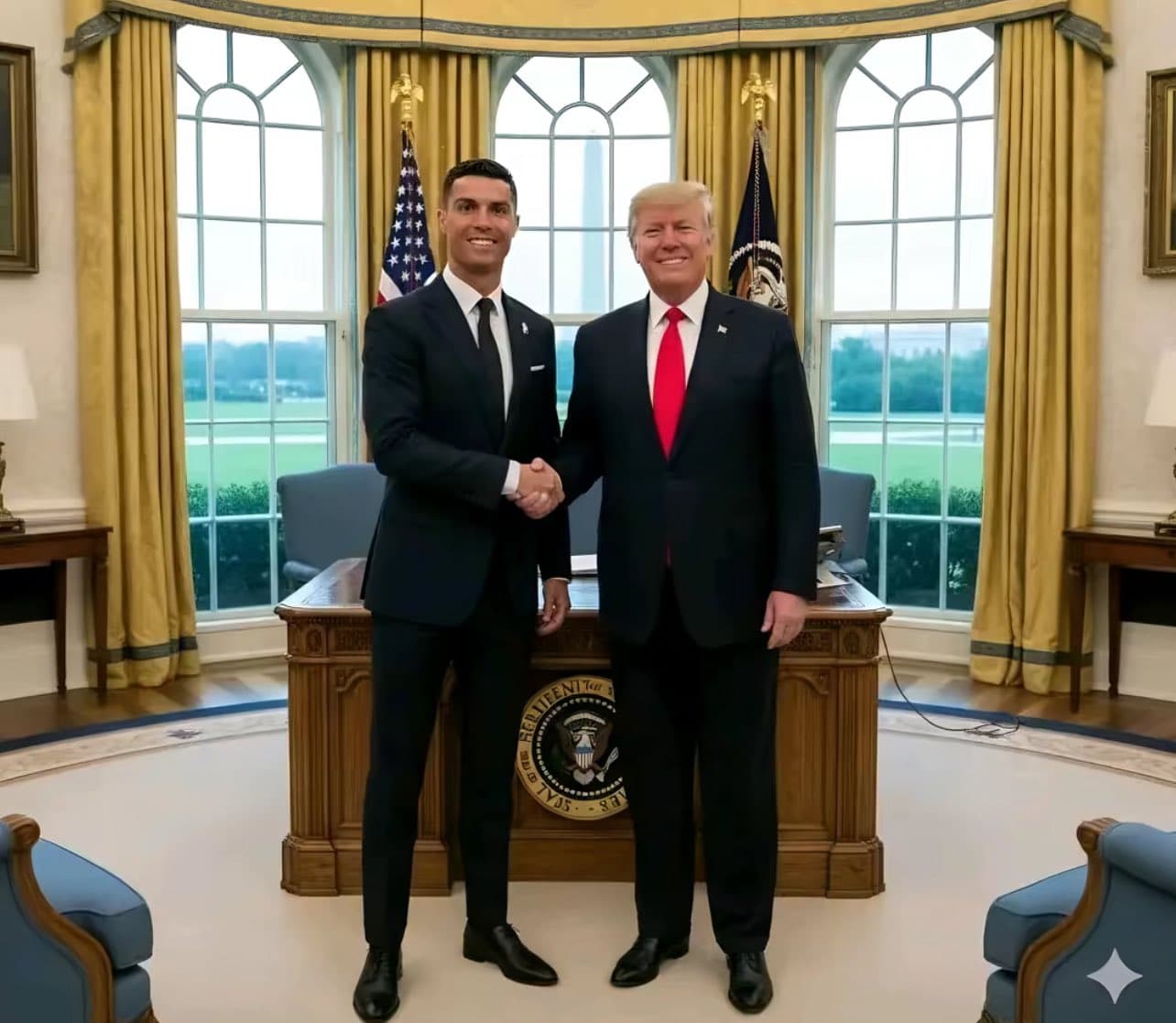 Trump’s Bold Claim: Cristiano Ronaldo Crowned the Greatest Footballer of All Time Trump’s Bold Claim: Cristiano Ronaldo Crowned the Greatest Footballer of All Time