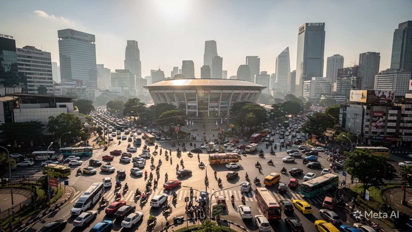 Jakarta Traffic Alert: Congestion Anticipated Around GBK Stadium As Large Events Attract Heavy Crowds Jakarta Traffic Alert: Congestion Anticipated Around GBK Stadium As Large Events Attract Heavy Crowds