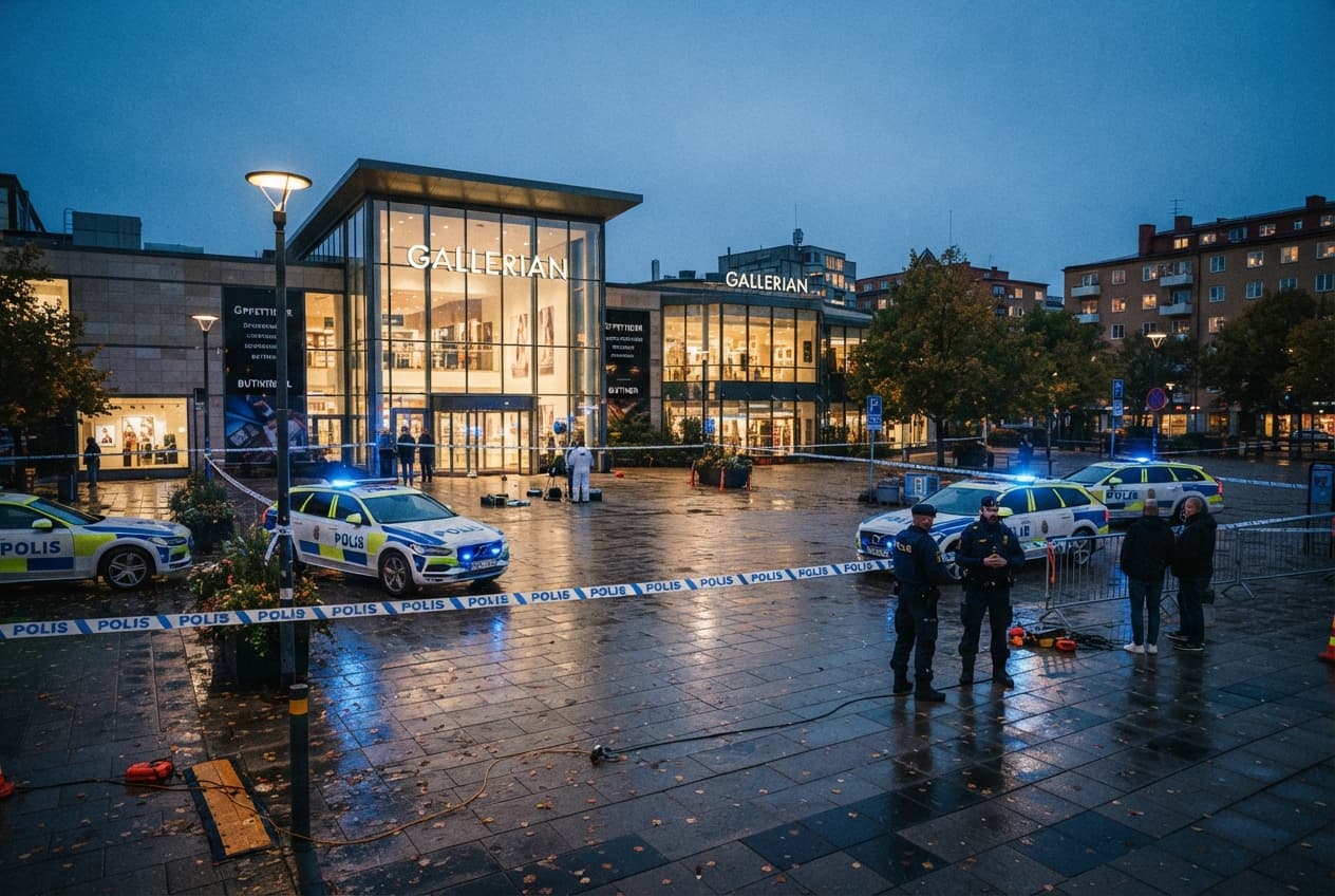 Commercial Plaza Shooting: One Dead Following Fatal Gun Violence Outside Stockholm Complex Commercial Plaza Shooting: One Dead Following Fatal Gun Violence Outside Stockholm Complex