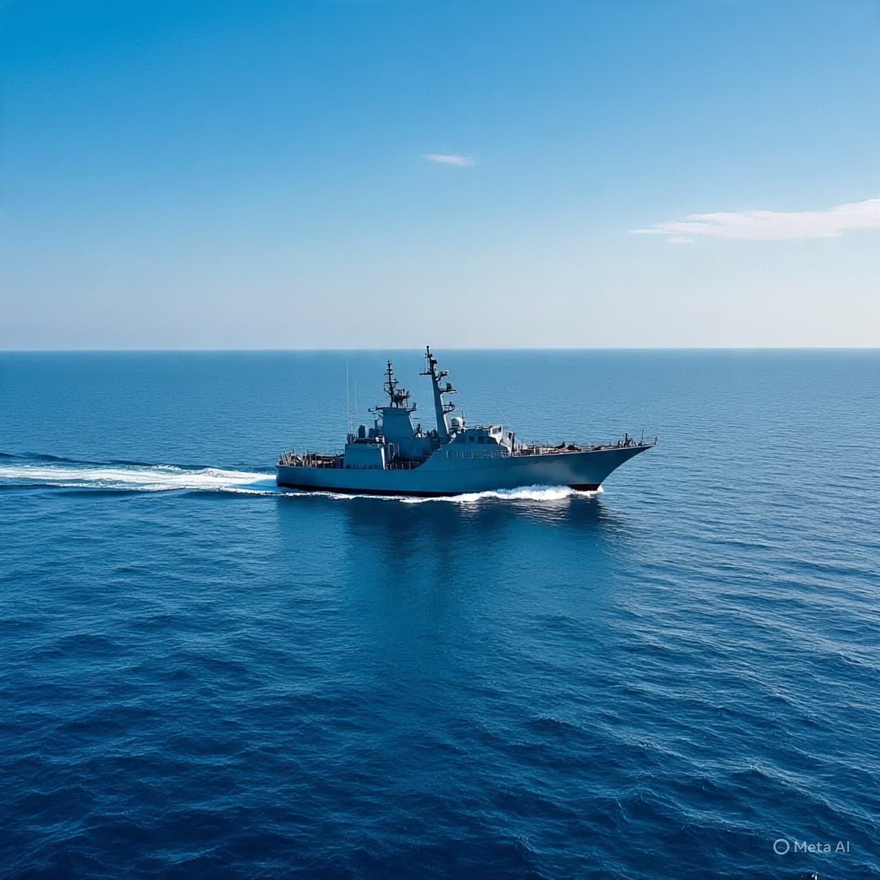 When Steel Crosses Silence: An Italian Frigate and a Hidden Presence When Steel Crosses Silence: An Italian Frigate and a Hidden Presence