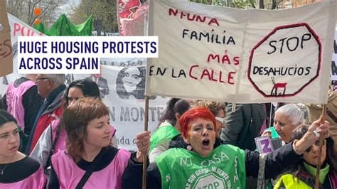 Mass Protests Sweep Spain After Parliament Rejects Emergency Housing Bills Mass Protests Sweep Spain After Parliament Rejects Emergency Housing Bills