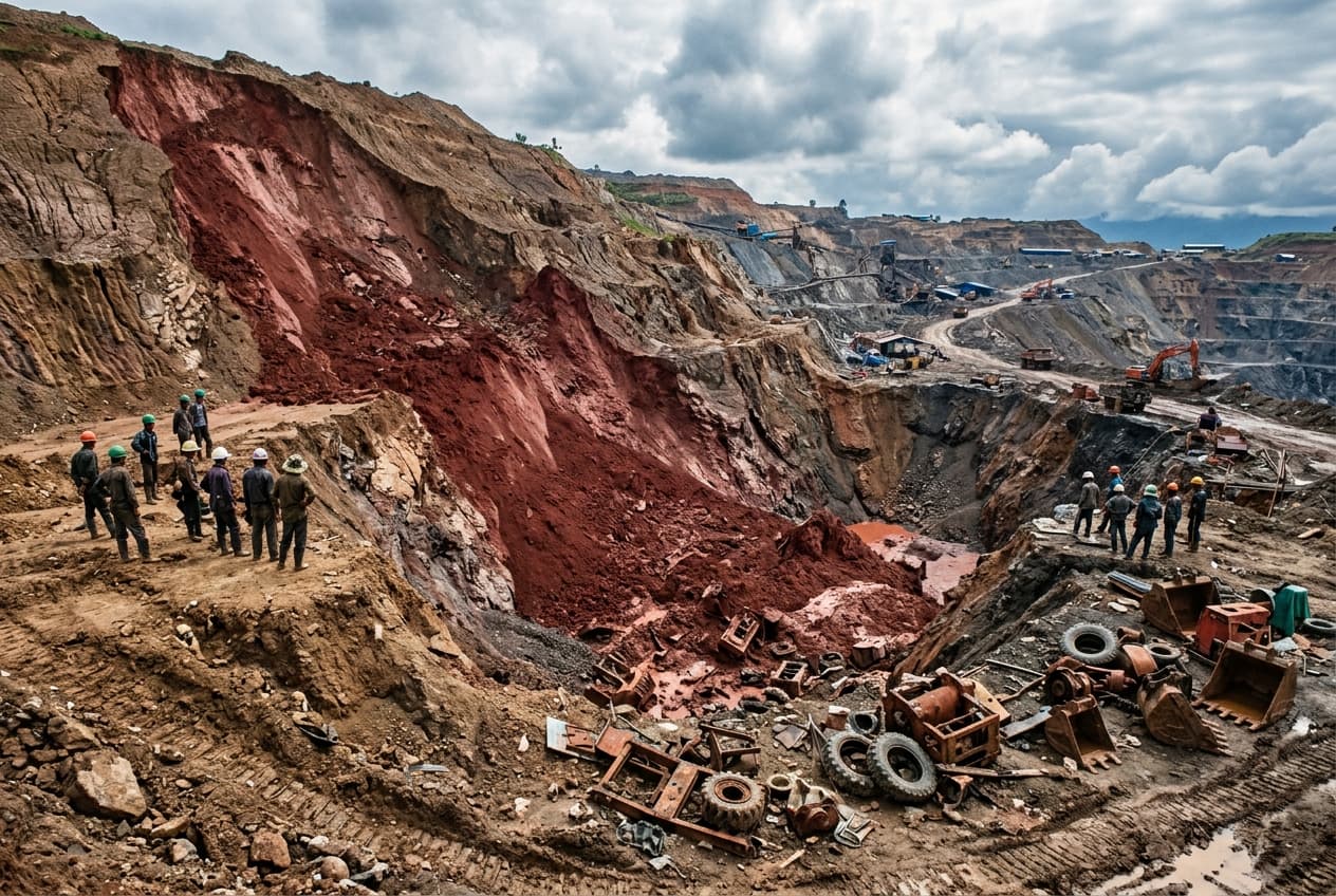 Hpakant Mine Disaster: Landslide Collapses Pit, Leaving 12 Jade Miners Trapped and Dead Hpakant Mine Disaster: Landslide Collapses Pit, Leaving 12 Jade Miners Trapped and Dead