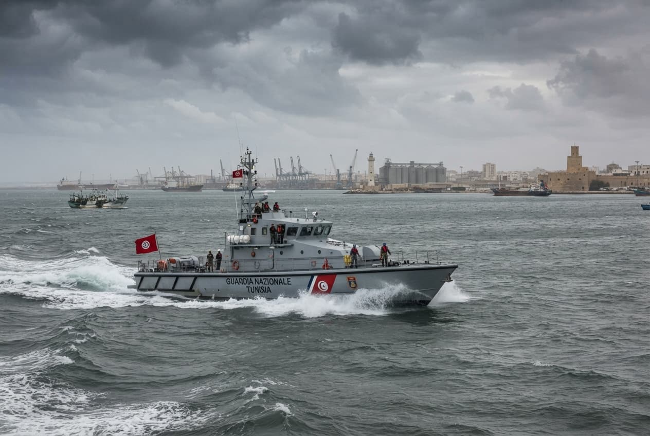 Sfax, Tunisia: Migrant Boat Shipwreck Off Coast Leaves Fourteen Drowned in Mediterranean Waters Sfax, Tunisia: Migrant Boat Shipwreck Off Coast Leaves Fourteen Drowned in Mediterranean Waters