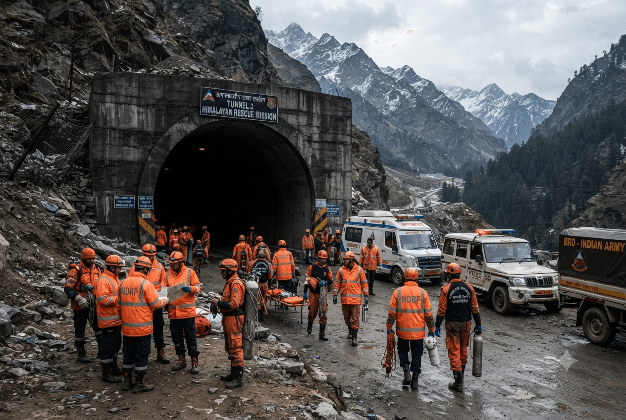 Namchi District Tragedy: 25 Workers Confirmed Dead After Methane Explosion Traps Them Underground Namchi District Tragedy: 25 Workers Confirmed Dead After Methane Explosion Traps Them Underground