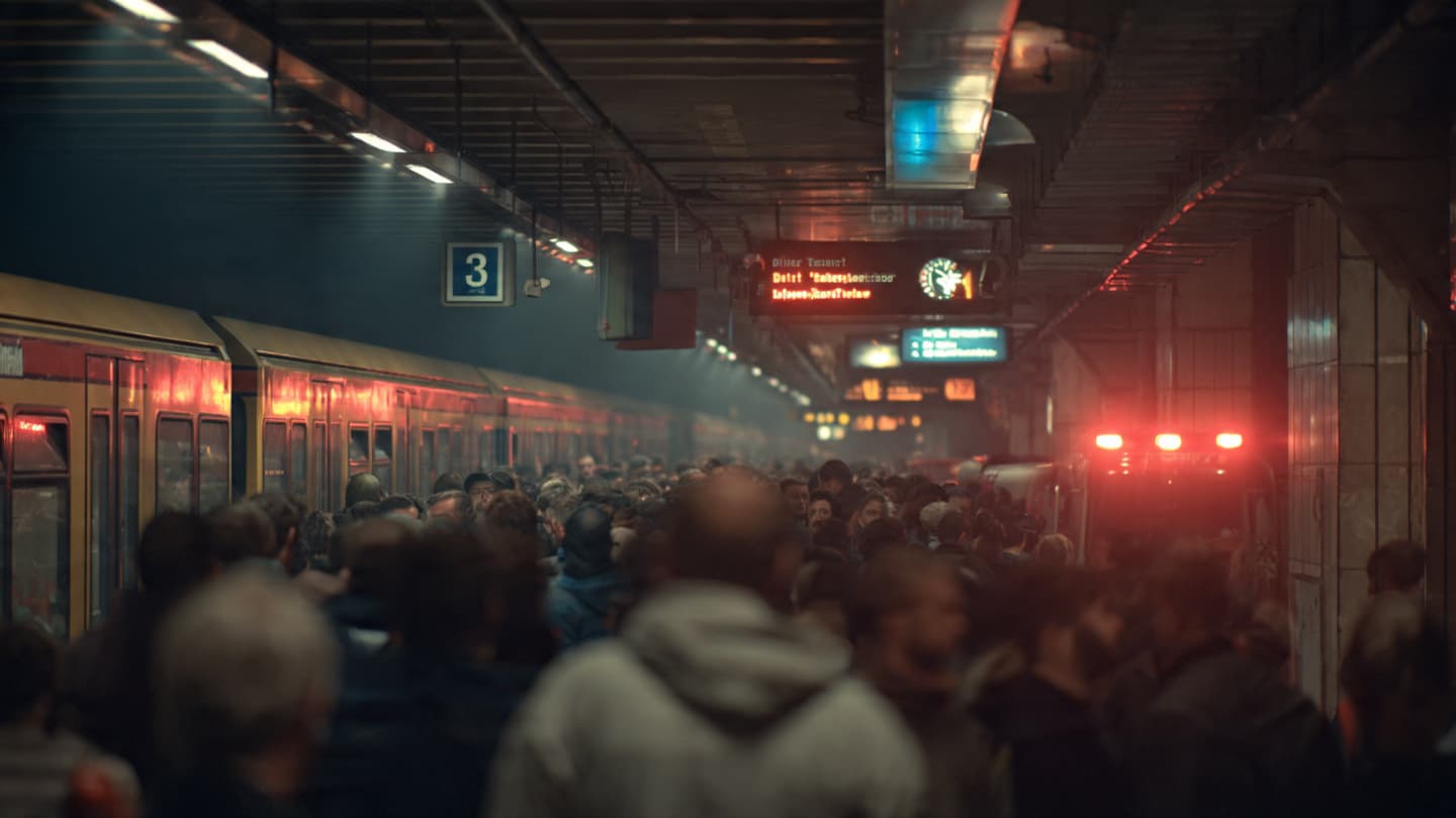 Between Silent Platforms And Flashing Emergency Lights, Berlin Faced Another Disturbing Night Recently Overnight Between Silent Platforms And Flashing Emergency Lights, Berlin Faced Another Disturbing Night Recently Overnight