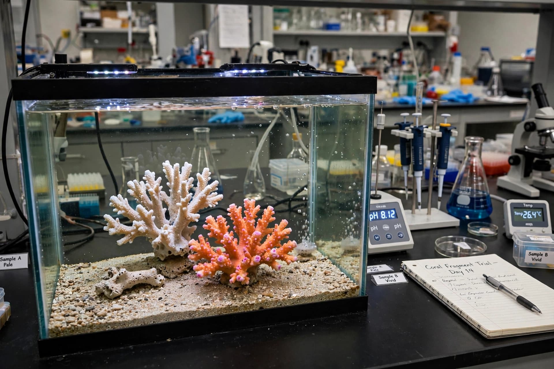 Bleached Coral Recovered in Seven Weeks, and the Question Is What Comes Next Bleached Coral Recovered in Seven Weeks, and the Question Is What Comes Next