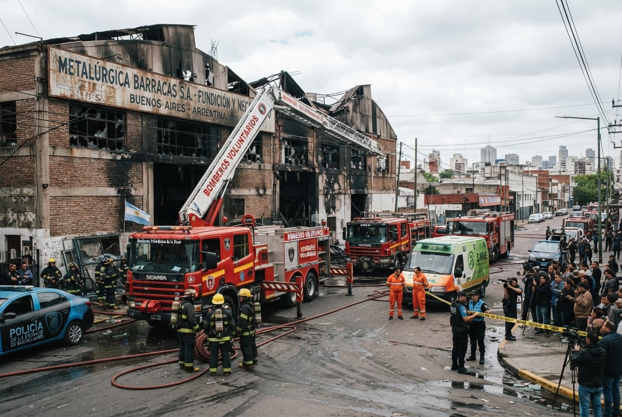 Industrial Disaster in Argentina: Three Dead Following Catastrophic Boiler Explosion on City Outskirts Industrial Disaster in Argentina: Three Dead Following Catastrophic Boiler Explosion on City Outskirts
