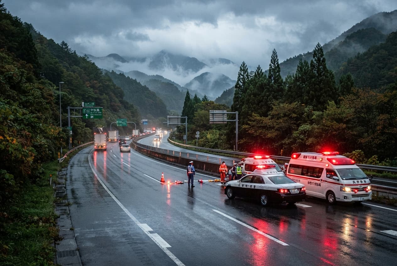 Nagano Bus Disaster: Fatal Collision on Mountain Expressway Leaves Two Dead and Injured Nagano Bus Disaster: Fatal Collision on Mountain Expressway Leaves Two Dead and Injured