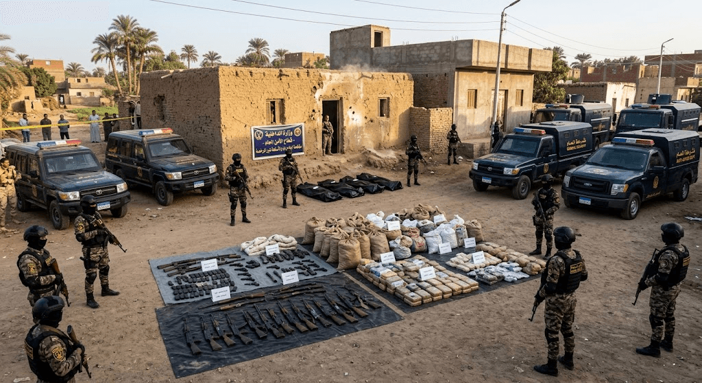 Five Dangerous Criminals Killed as Egyptian Security Forces Neutralize Armed Networks Across Qena, Assiut, and Sohag Five Dangerous Criminals Killed as Egyptian Security Forces Neutralize Armed Networks Across Qena, Assiut, and Sohag