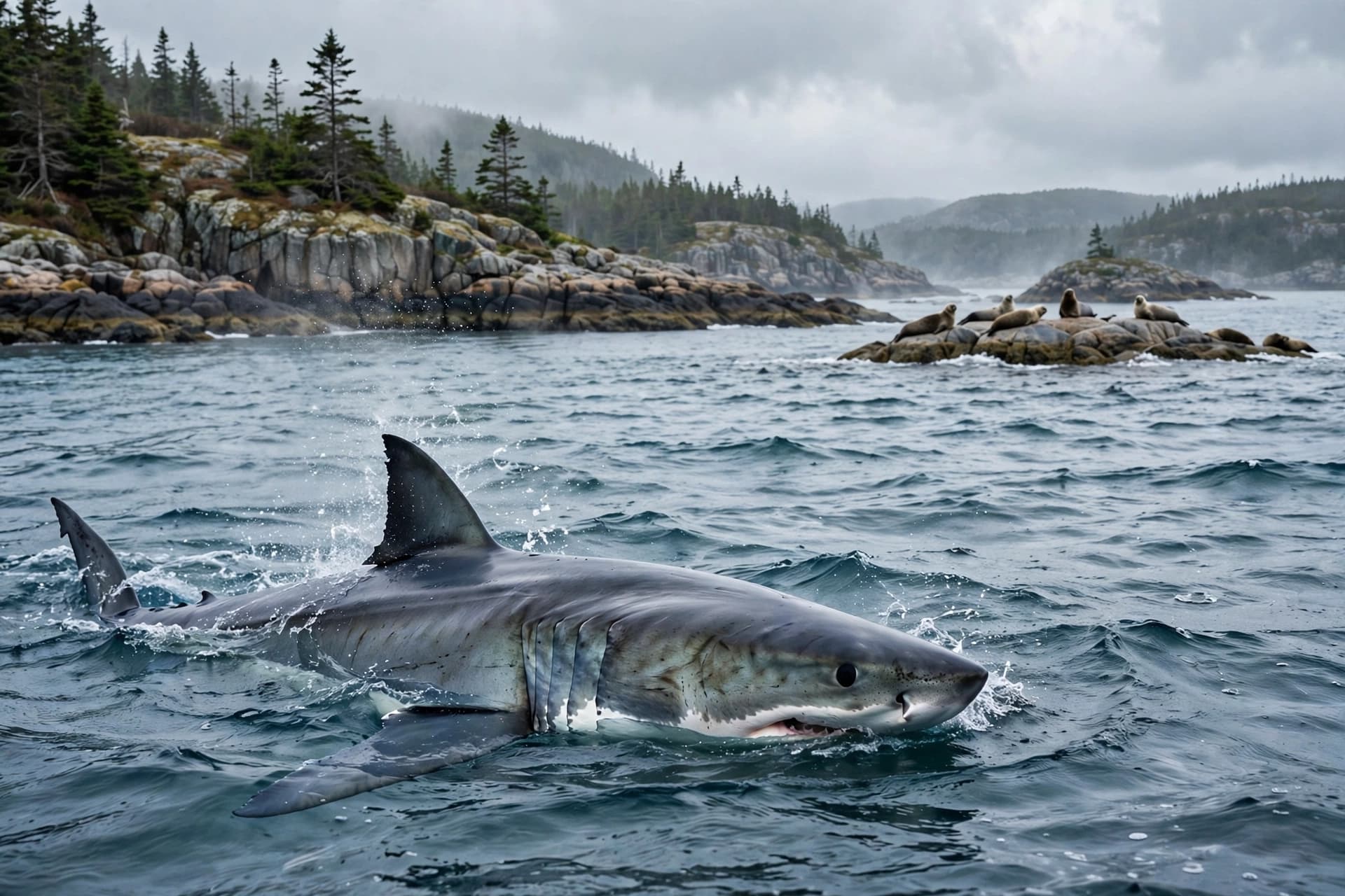 What Is Drawing the Great Whites to Canada's Shores What Is Drawing the Great Whites to Canada's Shores