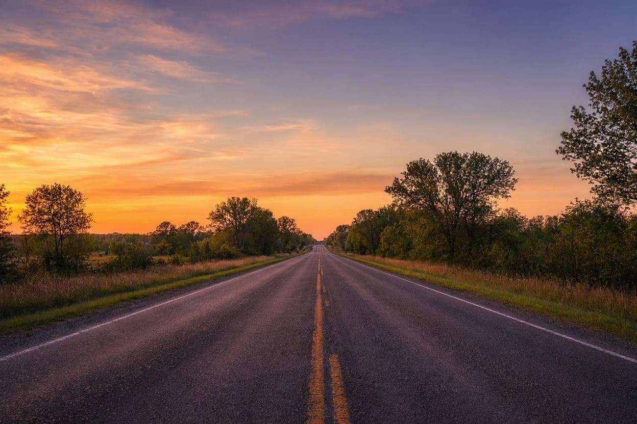 At dusk on the highway, someone never made it home. At dusk on the highway, someone never made it home.