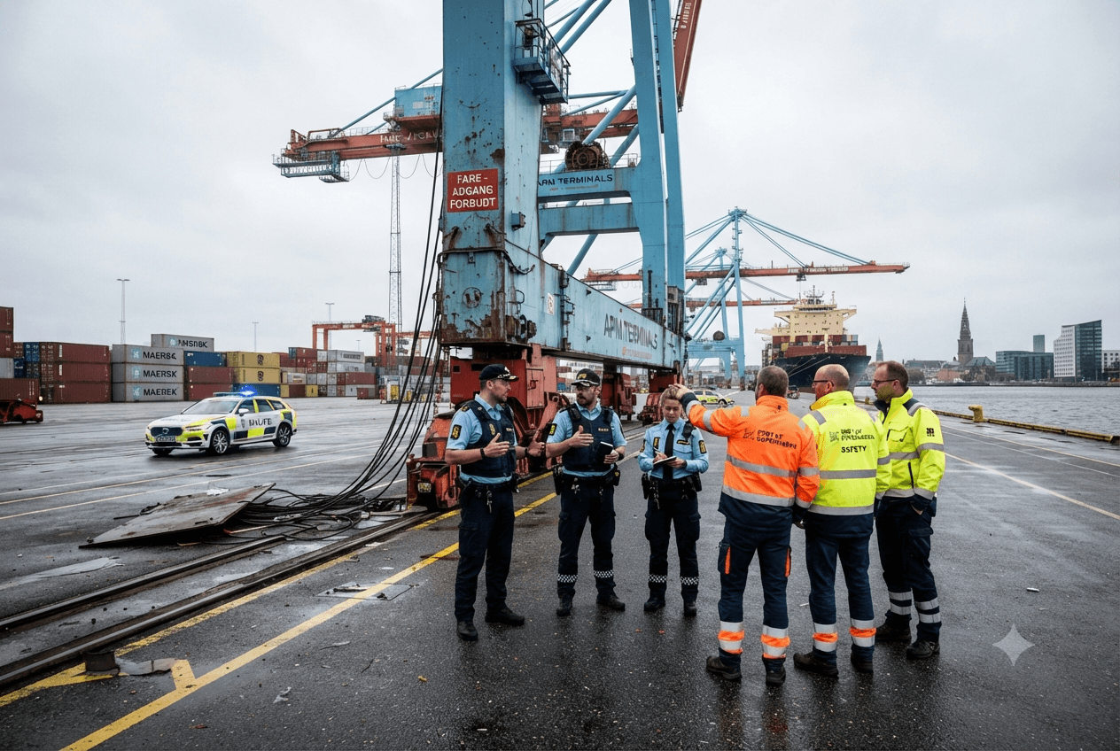 Denmark Port Tragedy: Two Workers Killed In Fatal Industrial Accident At Major Shipping Hub Denmark Port Tragedy: Two Workers Killed In Fatal Industrial Accident At Major Shipping Hub