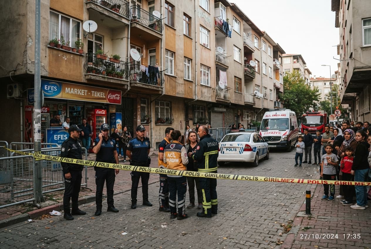 Fatal Apartment Fire: Izmir Suburb Residential Blaze Claims Lives of Three Children Fatal Apartment Fire: Izmir Suburb Residential Blaze Claims Lives of Three Children