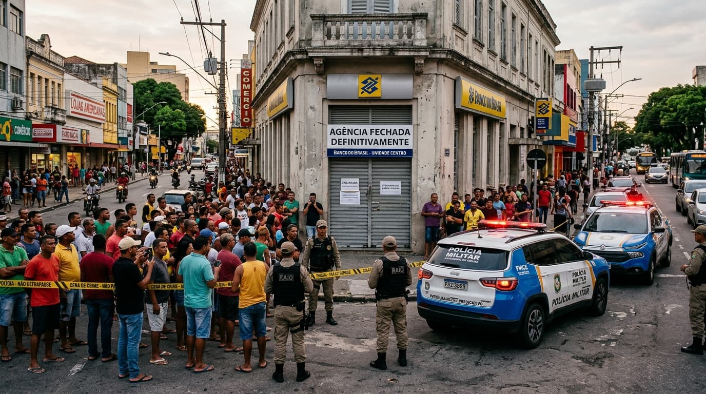 Shootout in Northeast Brazil: Banking Agency Robbery in Fortaleza Leaves One Guard Dead Shootout in Northeast Brazil: Banking Agency Robbery in Fortaleza Leaves One Guard Dead