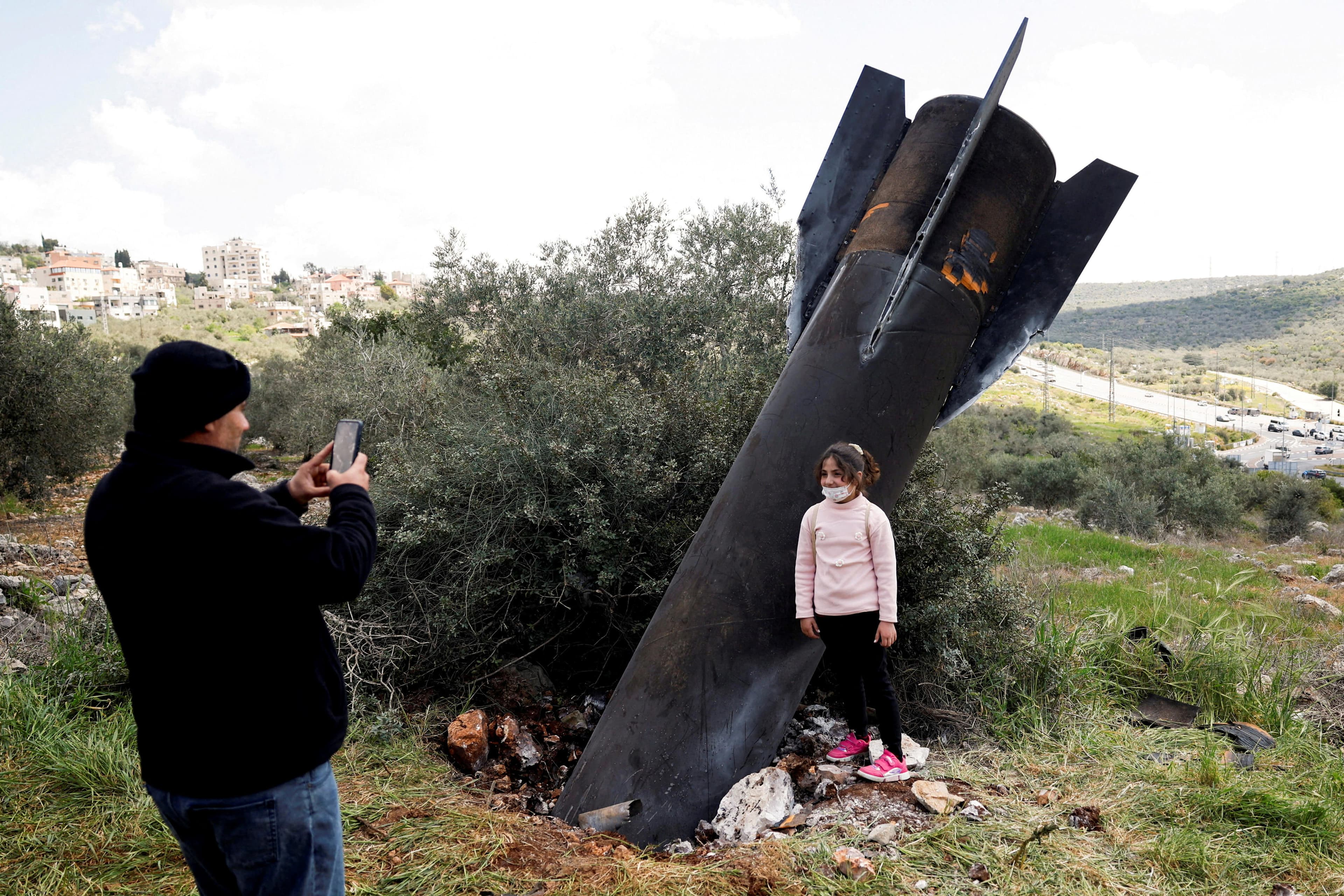 Huge Iranian Missile Fragments Intercepted by Air Defenses Found Scattered Across Israel and the West Bank Huge Iranian Missile Fragments Intercepted by Air Defenses Found Scattered Across Israel and the West Bank