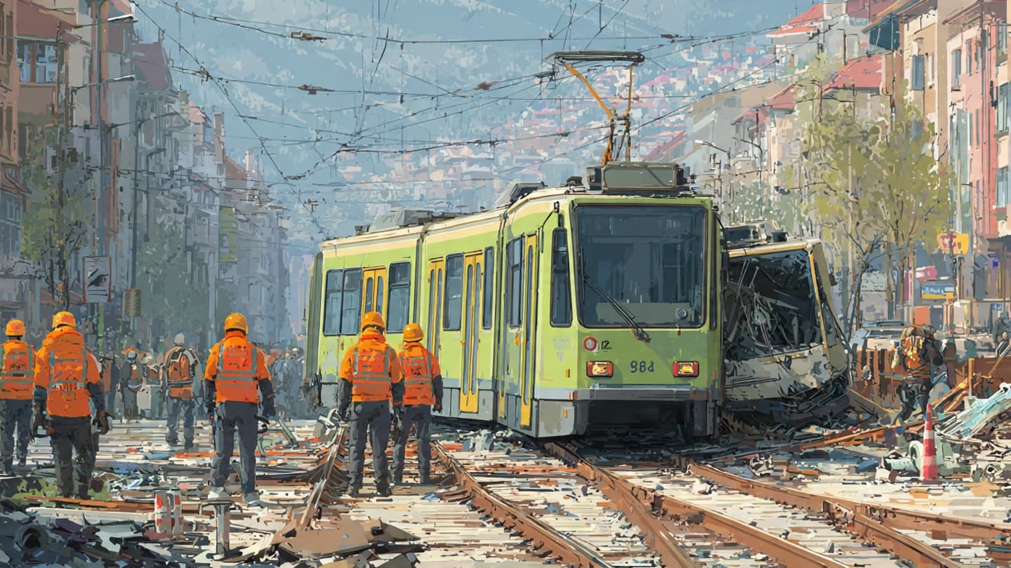 Sarajevo's Tracks Carried a Day of Sorrow Sarajevo's Tracks Carried a Day of Sorrow