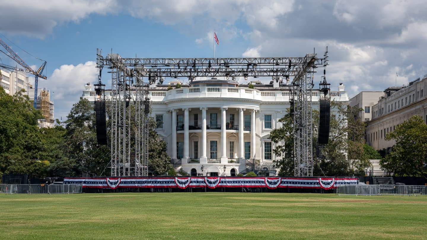 The White House Prepares for a Celebration Unlike Any Before It The White House Prepares for a Celebration Unlike Any Before It