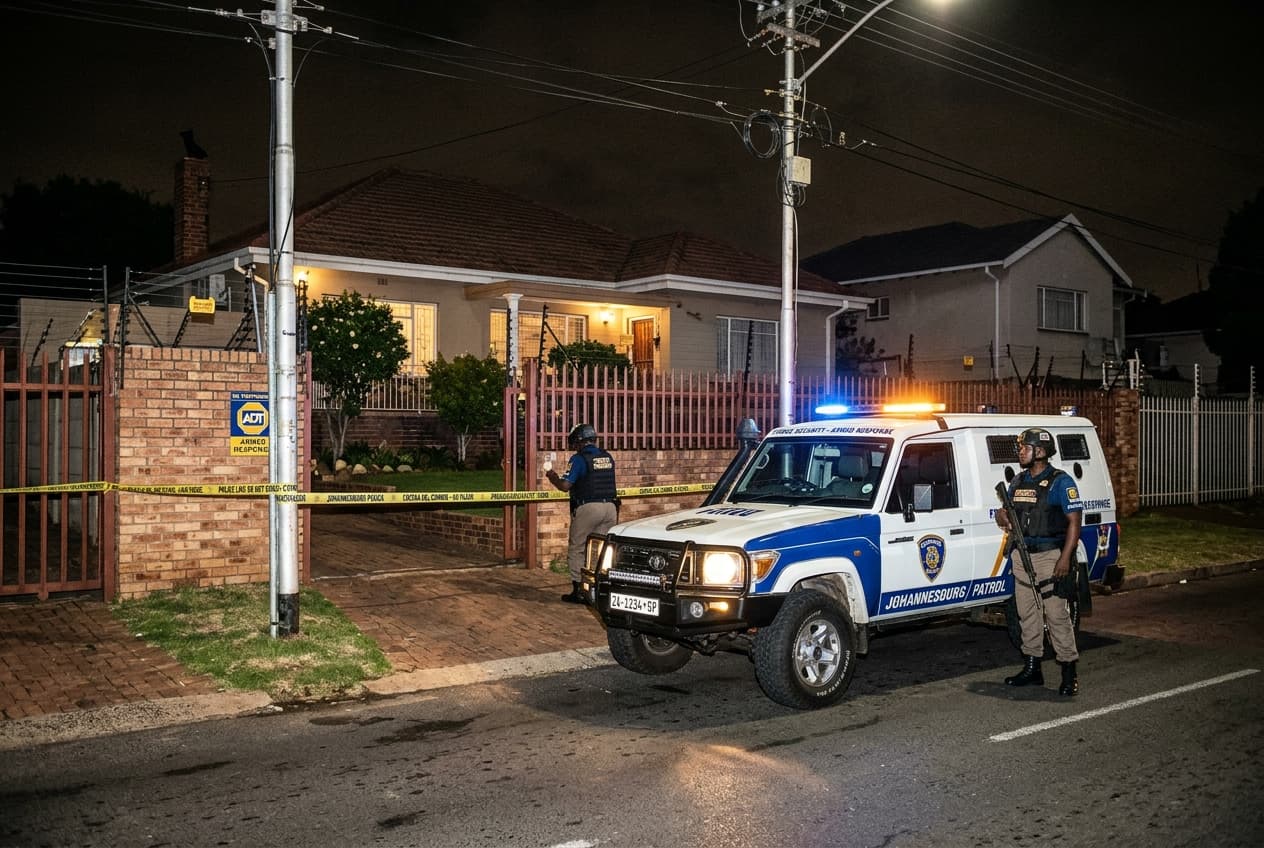 Johannesburg Home Invasion Kills One Resident, Second Homeowner Fights For Life Today Johannesburg Home Invasion Kills One Resident, Second Homeowner Fights For Life Today