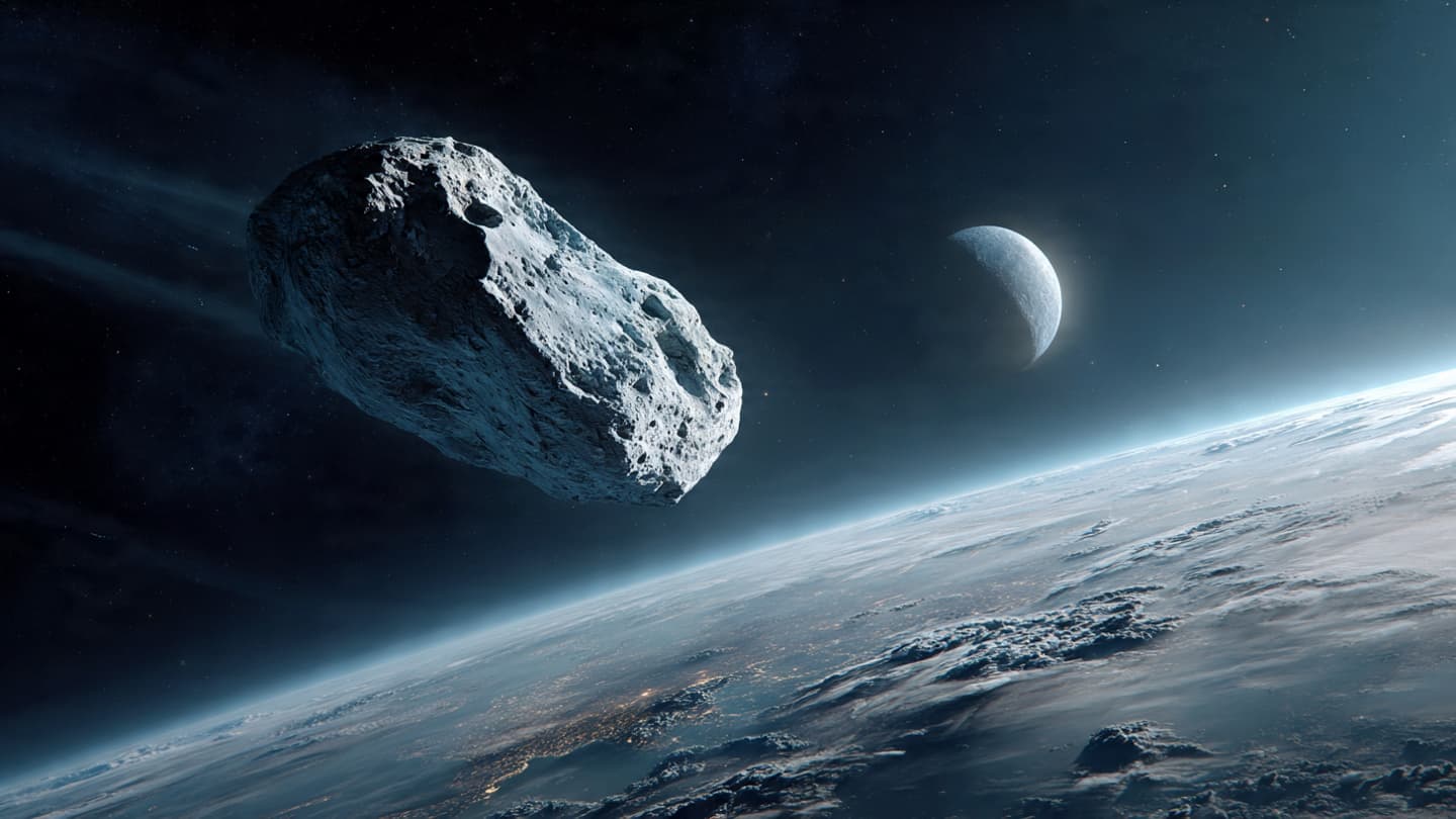 A City-Sized Rock Passes Quietly Between Earth and the Moon Tonight A City-Sized Rock Passes Quietly Between Earth and the Moon Tonight