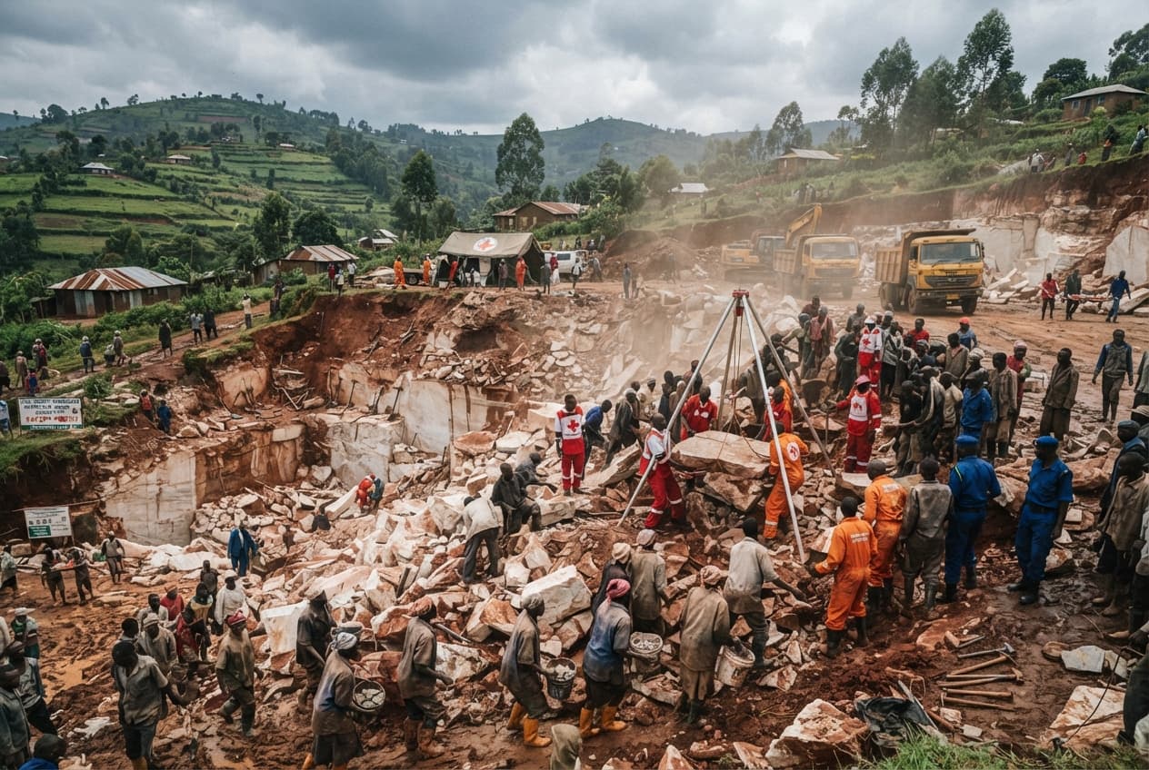 Quarry Disaster: Four Artisanal Miners Trapped And Killed After Quarry Collapse In Kisii Quarry Disaster: Four Artisanal Miners Trapped And Killed After Quarry Collapse In Kisii