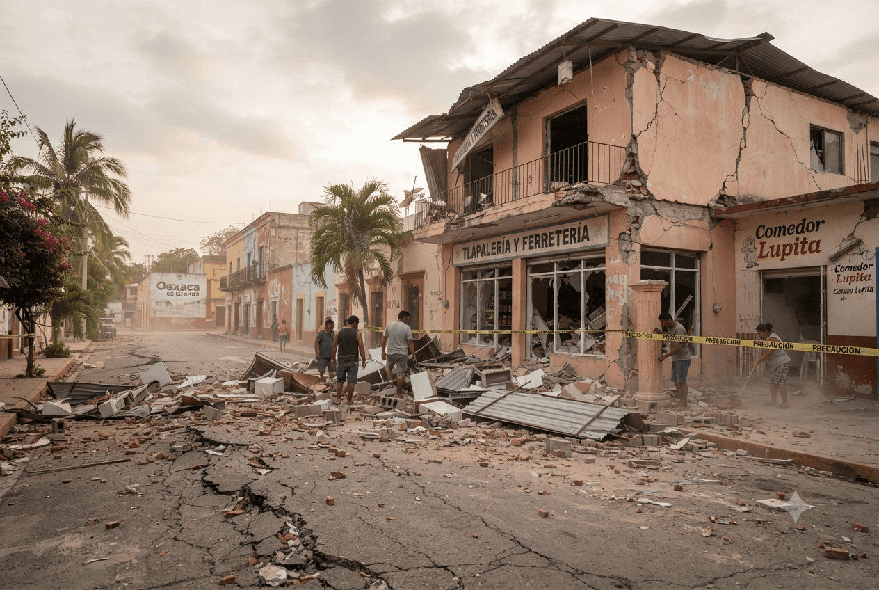 Coastal Earthquake Panic: Magnitude 6.4 Tremor Strikes Oaxaca Coast Causing Major Structural Alarms Coastal Earthquake Panic: Magnitude 6.4 Tremor Strikes Oaxaca Coast Causing Major Structural Alarms