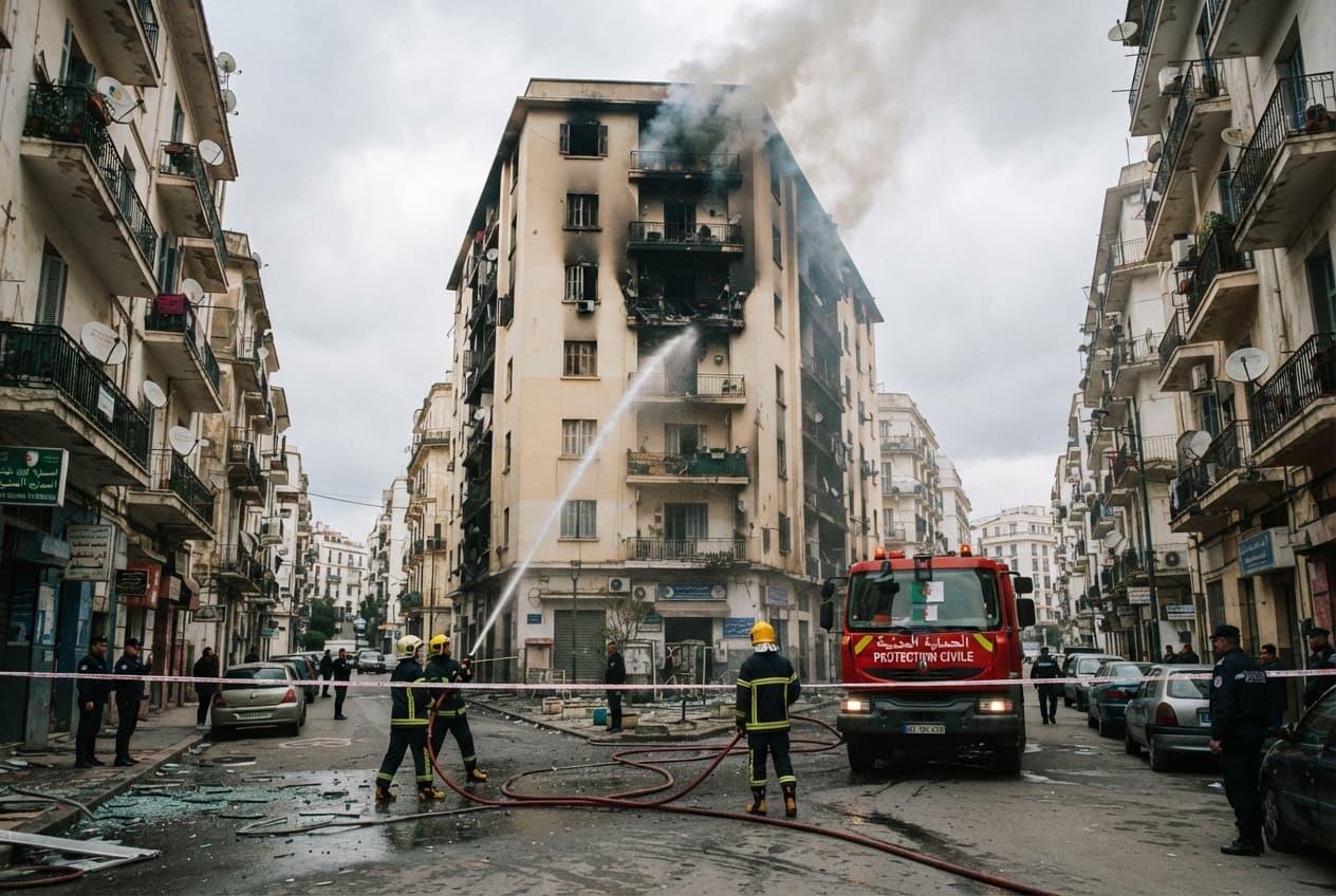 Oran, Algeria: Residential Building Gas Explosion Kills Five Family Members in Historic District Oran, Algeria: Residential Building Gas Explosion Kills Five Family Members in Historic District