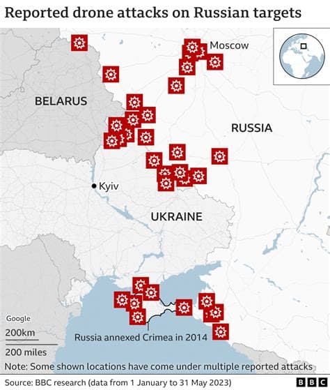 Ukraine Reportedly Hits Russia’s Biggest Baltic Port as Hundreds of Drones Swarm Skies Ukraine Reportedly Hits Russia’s Biggest Baltic Port as Hundreds of Drones Swarm Skies