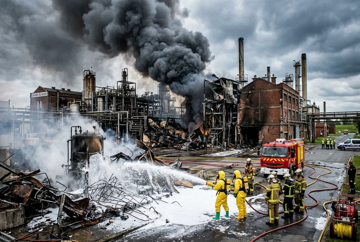 Chemical Plant Explosion in Eastern France Claims Two Lives, Hospitalizes Seven, Triggers Evacuation, Toxic Alert Chemical Plant Explosion in Eastern France Claims Two Lives, Hospitalizes Seven, Triggers Evacuation, Toxic Alert