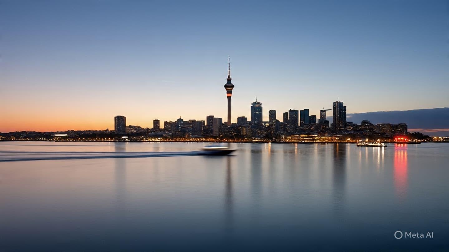 Of Silent Wakes and Shimmering Steel: Reflections on the New Rhythm of the Hauraki Gulf Of Silent Wakes and Shimmering Steel: Reflections on the New Rhythm of the Hauraki Gulf