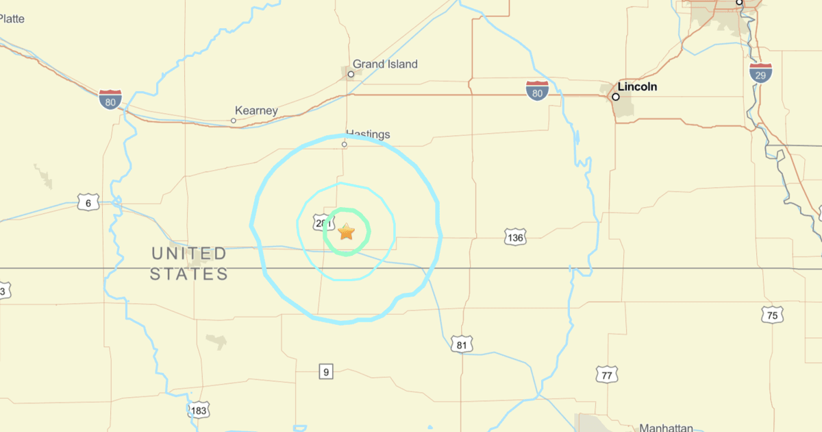 Earthquake Shakes Parts of Southeast Nebraska Earthquake Shakes Parts of Southeast Nebraska