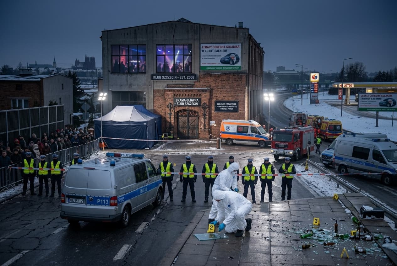 Szczecin Nightclub Stabbing Leaves One Dead, Two Wounded Outside Club After Midnight Fight Szczecin Nightclub Stabbing Leaves One Dead, Two Wounded Outside Club After Midnight Fight