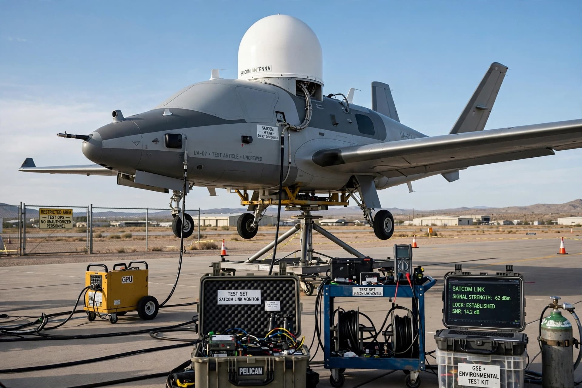 : “Boeing and GoGo Test Satellite-Linked Military Drone in Challenge to Starlink” : “Boeing and GoGo Test Satellite-Linked Military Drone in Challenge to Starlink”