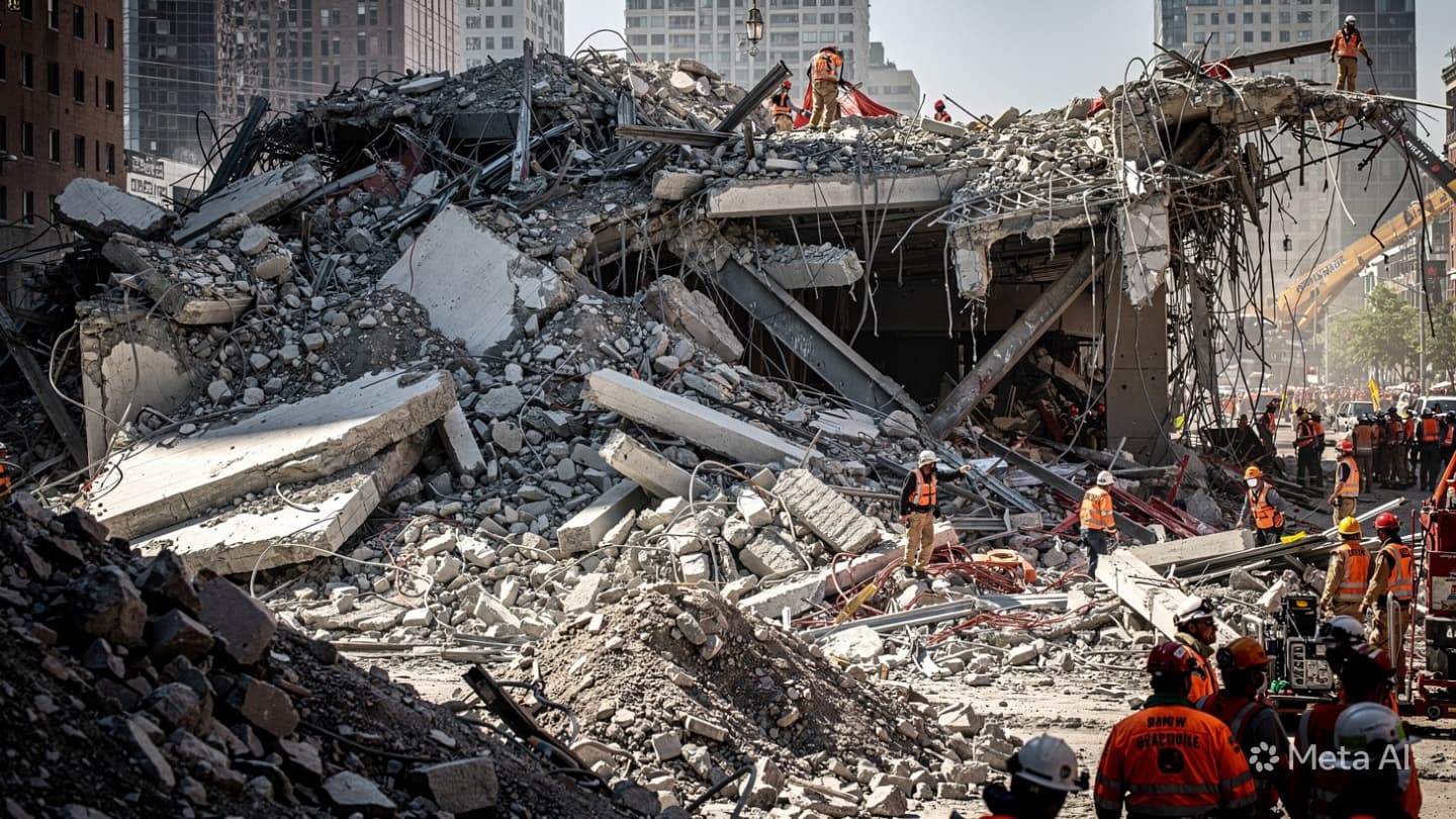 Fatal Structural Failure: Five People Die as Residential Building Collapses in Tanta This Morning Fatal Structural Failure: Five People Die as Residential Building Collapses in Tanta This Morning