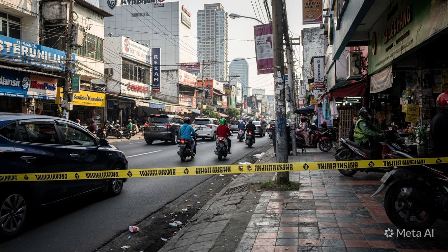One Dead in Tangerang: Pedestrian Killed by Vehicle in High-Speed Collision on Sunday Morning One Dead in Tangerang: Pedestrian Killed by Vehicle in High-Speed Collision on Sunday Morning