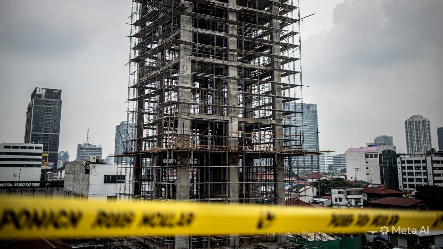 Safety Breach In Jakarta: Two Workers Die After Falling From Heights At Construction Facility Safety Breach In Jakarta: Two Workers Die After Falling From Heights At Construction Facility