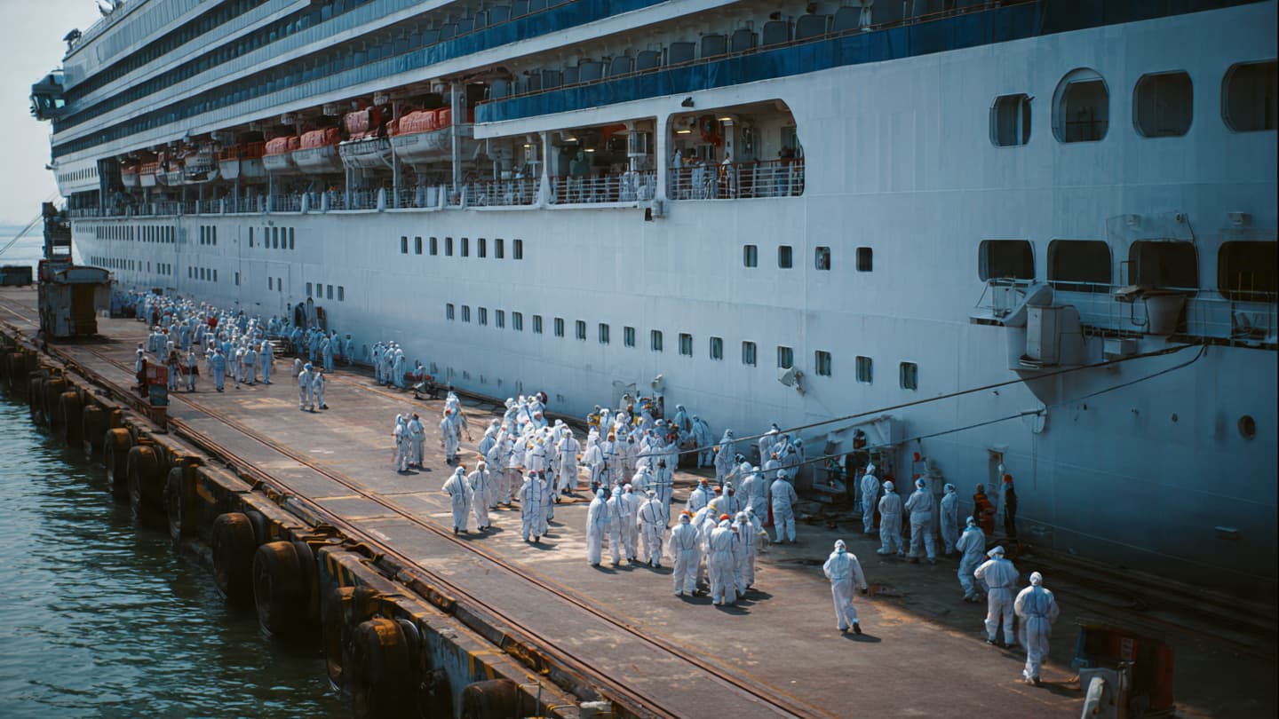 A Cruise Near France Turned Quietly Into a Public Health Precaution A Cruise Near France Turned Quietly Into a Public Health Precaution