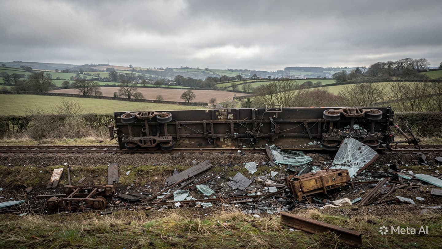 Emergency Teams Respond To Leeds: Multiple Injuries Confirmed Following High-Speed Train Derailment Incident Today Emergency Teams Respond To Leeds: Multiple Injuries Confirmed Following High-Speed Train Derailment Incident Today
