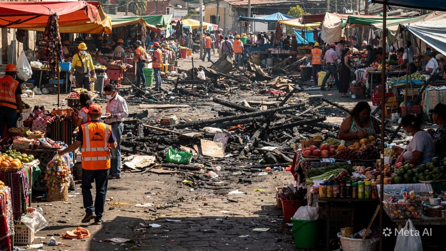 Fatal Gas Explosion: San Salvador Marketplace Tragedy Leaves One Dead Amidst Busy Trading Hours Fatal Gas Explosion: San Salvador Marketplace Tragedy Leaves One Dead Amidst Busy Trading Hours