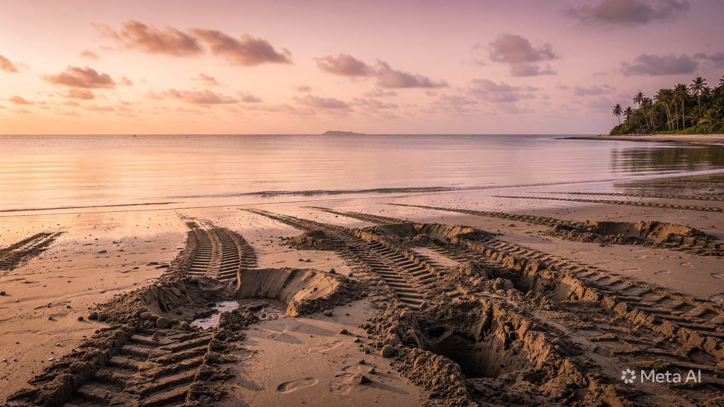 When the Shoreline Dissolves, Reflections on the Stolen Sands of Grand Port When the Shoreline Dissolves, Reflections on the Stolen Sands of Grand Port