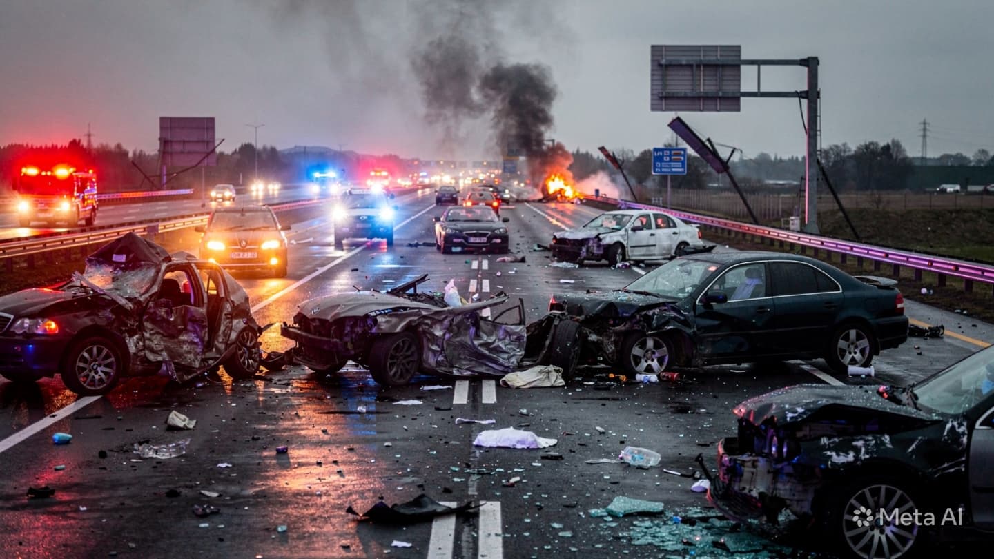 Fatal BR-116 Collision: Four Killed as Multi-Vehicle Pile-up Blocks Traffic in Southern Brazil Fatal BR-116 Collision: Four Killed as Multi-Vehicle Pile-up Blocks Traffic in Southern Brazil