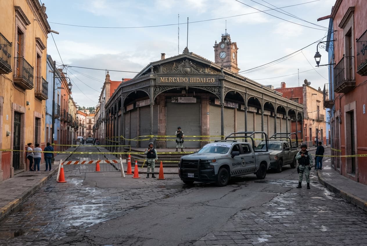 Guanajuato Market Attack: Armed Commandos Open Fire Leaving Four Civilians Dead Guanajuato Market Attack: Armed Commandos Open Fire Leaving Four Civilians Dead