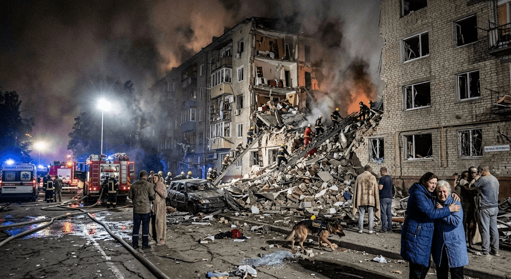 Tragedy in Zaporizhzhia: Russian Air Strikes Kill 6 and Injure Dozens Across Ukrainian Region Tragedy in Zaporizhzhia: Russian Air Strikes Kill 6 and Injure Dozens Across Ukrainian Region