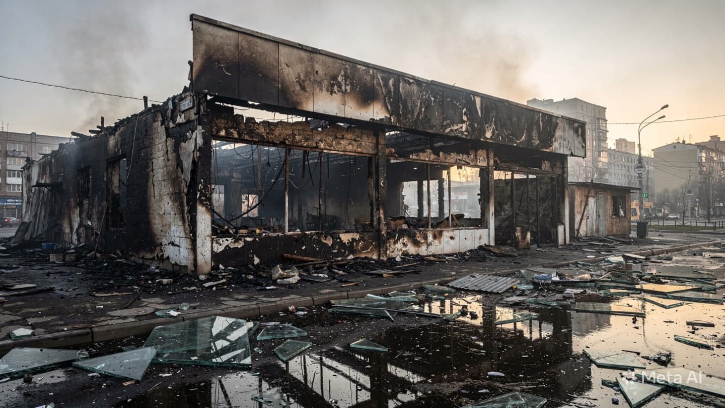 Obolonskyi District Tragedy: Two Bodies Recovered From Debris After Commercial Building Struck in Kyiv Obolonskyi District Tragedy: Two Bodies Recovered From Debris After Commercial Building Struck in Kyiv