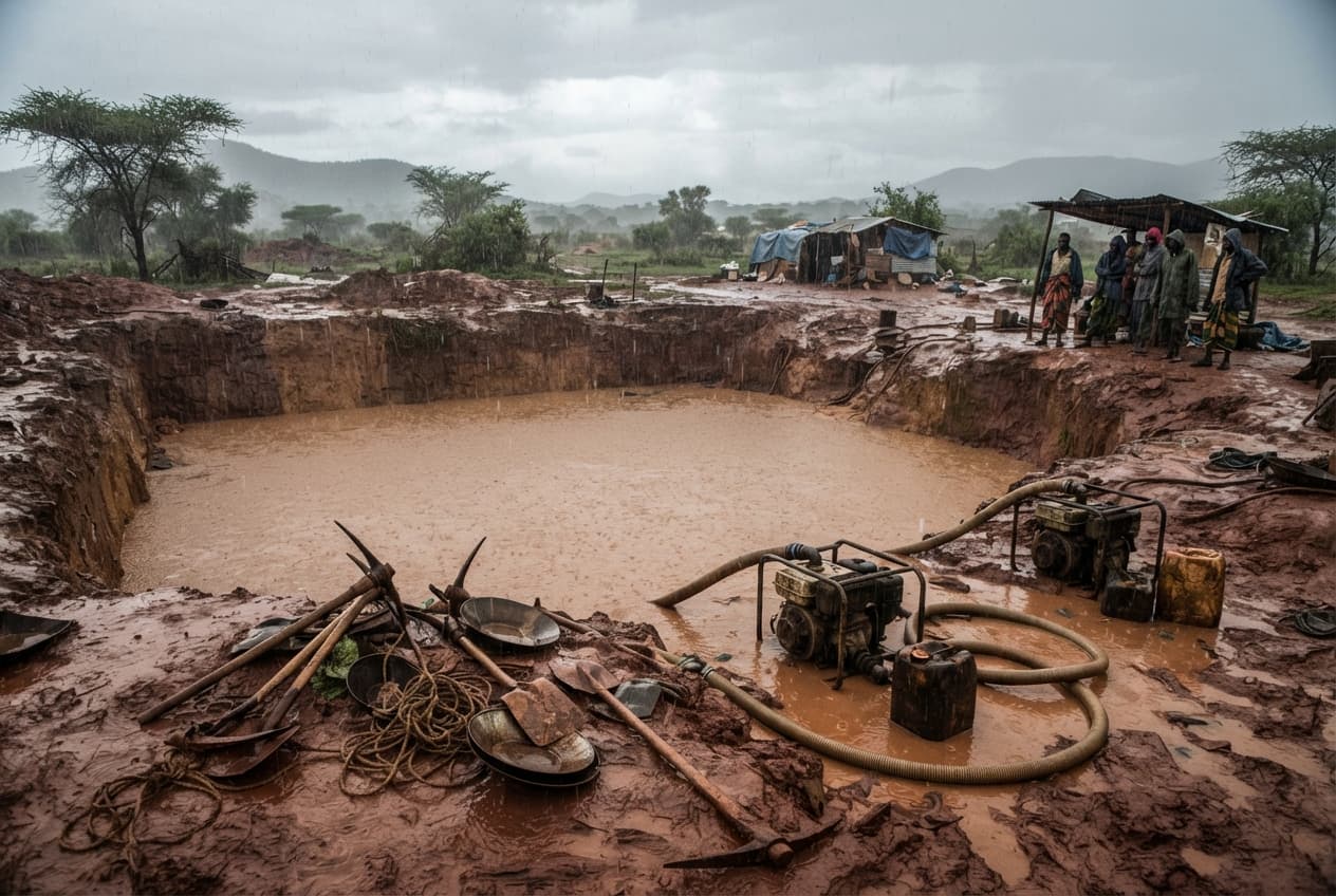 Torrential Rain Impact, Rural Tanzanian Mining Settlements Face Heavy Inundation Leaving Five Dead Torrential Rain Impact, Rural Tanzanian Mining Settlements Face Heavy Inundation Leaving Five Dead